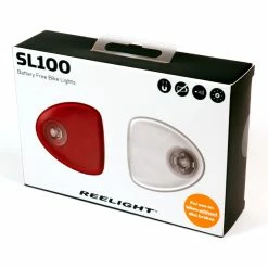 Feux De Signalisation Sans Piles REELIGHT SL100 -Garde-Boue Vélo Soldes SL100 packaging