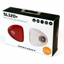 REELIGHT SL120+ Feux De Signalisation Sans Piles Avec Autonomie -Garde-Boue Vélo Soldes SL120 plus packaging