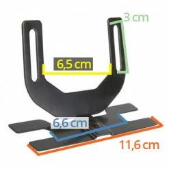 Brandless Adaptateur Garde Boue Arrière Sur Porte Bagage Vélo M-Wave -Garde-Boue Vélo Soldes adaptateur garde boue arriere sur porte bagage velo m wave full 4