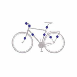 Garde-Boue Vélo Soldes -Garde-Boue Vélo Soldes attache sur tube pour feu ou reflecteur de velo klickfix full 2