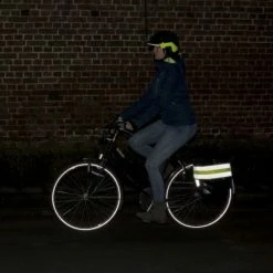 WOWOW Bandeau Réfléchissant Pour Sac à Dos Ou Sacoche Vélo -Garde-Boue Vélo Soldes bandeau reflechissant pour sac a dos ou sacoche velo full 5