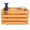 Caisse Vélo En Bois Sur Porte Bagages Avant Two-O -Garde-Boue Vélo Soldes caisse velo en bois sur porte bagages avant two o full