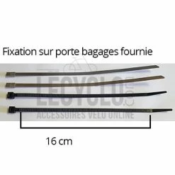 Caisse Vélo En Bois Sur Porte Bagages Avant Two-O -Garde-Boue Vélo Soldes caisse velo en bois sur porte bagages avant two o full 6