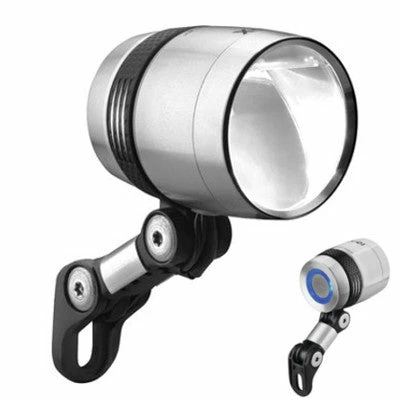 Busch-mueller Eclairage Vélo 100 Lux Sur Fourche IQ-X Argent Busch And Muller 3 Busch-mueller Eclairage Vélo 100 Lux Sur Fourche IQ-X Argent Busch And Muller