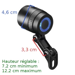 Busch-mueller Eclairage Vélo 100 Lux Sur Fourche IQ-X Noir Busch And Muller 13 Busch-mueller Eclairage Vélo 100 Lux Sur Fourche IQ-X Noir Busch And Muller -Garde-Boue Vélo Soldes eclairage velo 100 lux sur fourche iq x noir busch and muller full 6