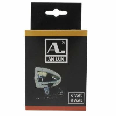 Brandless Feu Avant Dynamo Vintage Sur Fourche De Vélo 4 Brandless Feu Avant Dynamo Vintage Sur Fourche De Vélo – Image 2