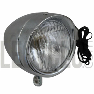 Brandless Feu Avant Dynamo Vintage Sur Fourche De Vélo 5 Brandless Feu Avant Dynamo Vintage Sur Fourche De Vélo – Image 3