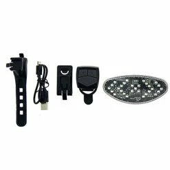 Feu Clignotant 29 Leds Vélo Rechargeable USB CoolRide -Garde-Boue Vélo Soldes feu clignotant 29 leds velo rechargeable usb coolride full 4