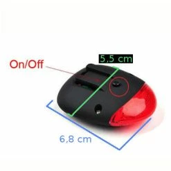 Jing Yi Feu Solaire Arrière Pour Vélo -Garde-Boue Vélo Soldes feu solaire arriere pour velo full 6