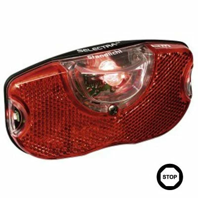 Busch-mueller Feu Vélo Arrière Selectra Plus Pour Dynamo 3 Busch-mueller Feu Vélo Arrière Selectra Plus Pour Dynamo