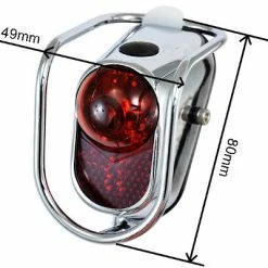 ATOO Feu Vélo LED Arrière Vintage Sur Garde Boue 10 Lux -Garde-Boue Vélo Soldes feu velo led arriere vintage sur garde boue 10 lux full 3