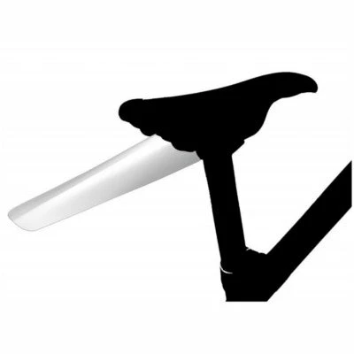 Brandless Garde Boue Arrière Blanc Clipsable Sous Selle De Vélo 4 Brandless Garde Boue Arrière Blanc Clipsable Sous Selle De Vélo – Image 2