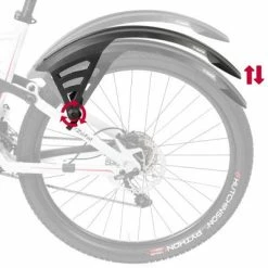 Garde Boue Arrière Vélos 27.5 à 29 Pouces Deflector RS75 Zefal -Garde-Boue Vélo Soldes garde boue arriere velos 27 5 a 29 pouces deflector rs75 zefal full 4