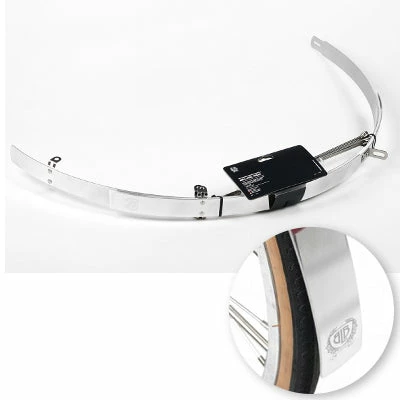 Garde Boues Argent 28 Pouces Vélo De Course Et Ville Classic BLB 3 Garde Boues Argent 28 Pouces Vélo De Course Et Ville Classic BLB