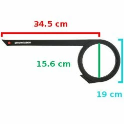 Garde Chaine Vélo Clipsable Mono-plateau 42 Dents Hebie -Garde-Boue Vélo Soldes garde chaine velo clipsable mono plateau 42 dents hebie full 3