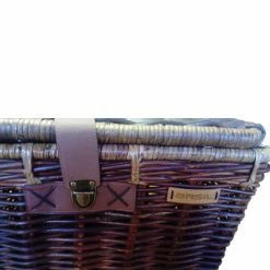 Grand Panier De Vélo En Rotin Denton L Basil -Garde-Boue Vélo Soldes grand panier de velo en rotin denton l basil full 6