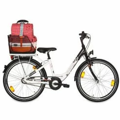Grand Panier De Vélo Noir Sur Porte Bagage Arrière Class Basil -Garde-Boue Vélo Soldes grand panier de velo noir sur porte bagage arriere class basil full 6