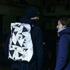 Housse Pour Sac à Dos étanche Et Réfléchissante Urban Wowow 20-25 L -Garde-Boue Vélo Soldes housse pour sac a dos etanche et reflechissante urban wowow full 4