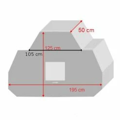 Housse Protection Deux Vélos Sur Porte Vélo Eagle II DS Covers 11 Housse Protection Deux Vélos Sur Porte Vélo Eagle II DS Covers -Garde-Boue Vélo Soldes housse protection deux velos sur porte velo eagle ii ds covers full 5