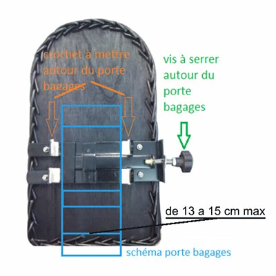 Panier Arrière En Osier Pour Chien Sur Porte Bagage Vélo -Trixie 7 Panier Arrière En Osier Pour Chien Sur Porte Bagage Vélo -Trixie – Image 5