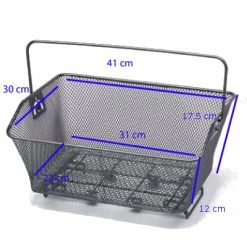 Brandless Panier Arrière Pour Vélo Sur Porte Bagage -Garde-Boue Vélo Soldes panier arriere pour velo sur porte bagage full 3