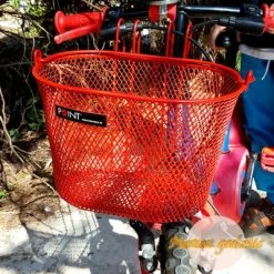 Point Panier Avant Rouge Pour Vélo Enfant -Garde-Boue Vélo Soldes panier avant rouge pour velo enfant full 3