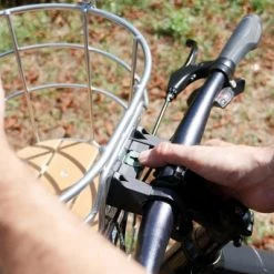 HAPO-G Panier De Vélo Avant 21.5 Litres Avec Fixation MTS -Garde-Boue Vélo Soldes panier de velo avant 21 5 litres avec fixation mts full 4