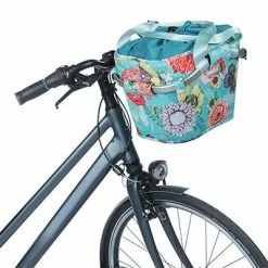 Panier Guidon Bleu 15L Compatible Klickfix Bloom CarryAll Basil -Garde-Boue Vélo Soldes panier guidon bleu 15l compatible klickfix bloom carryall basil full 5