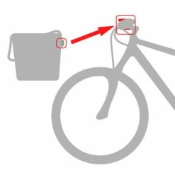 Panier Souple Sur Guidon De Vélo Shopper - KlickFix -Garde-Boue Vélo Soldes panier souple sur guidon de velo shopper klickfix full 2