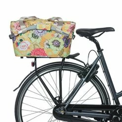 Panier Vélo Arrière Bloom Field 22L Jaune Fleuri Carry All Basil -Garde-Boue Vélo Soldes panier velo arriere bloom field 22l jaune fleuri carry all basil full 4