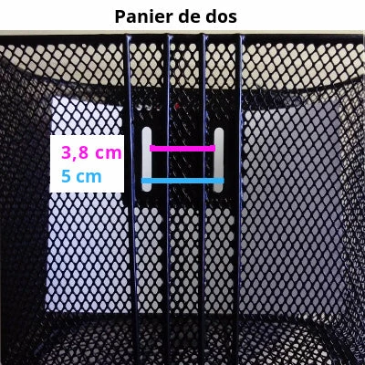 Panier Vélo Avant En Acier 20 L Sur Potence Hapo-G 5 Panier Vélo Avant En Acier 20 L Sur Potence Hapo-G – Image 3