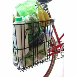 Panier Vélo Latéral à Crochets Memories Bottle Basil Noir -Garde-Boue Vélo Soldes panier velo lateral a crochets memories bottle basil noir full 3