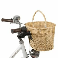 Panier Vélo Avant Osier Sur Guidon M-Wave 8 Panier Vélo Avant Osier Sur Guidon M-Wave -Garde-Boue Vélo Soldes panier velo osier m wave 3