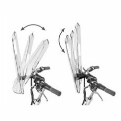 Pare Brise De Vélo Polisport Fixation Potence -Garde-Boue Vélo Soldes pare brise de velo polisport fixation potence full 3