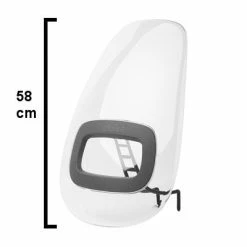 Pare Brise Vélo Pour Siège Bobike One+ Mini 11 Pare Brise Vélo Pour Siège Bobike One+ Mini -Garde-Boue Vélo Soldes pare brise velo pour siege bobike one mini gris full 3