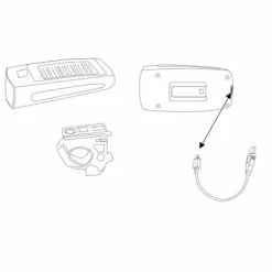 Jing Yi Phare Avant Vélo à énergie Solaire -Garde-Boue Vélo Soldes phare avant velo a energie solaire full 3