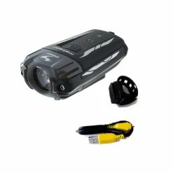 Phare De Vélo Avant USB 400 Lumens Meteor Moon 9 Phare De Vélo Avant USB 400 Lumens Meteor Moon -Garde-Boue Vélo Soldes phare de velo avant usb 400 lumens meteor moon