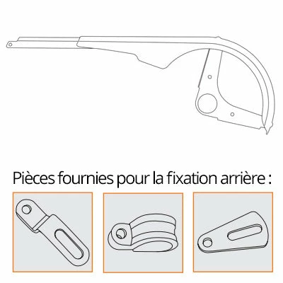 Protection Chaine Vélo Résistant 46 Et 48 Dents SKS 5 Protection Chaine Vélo Résistant 46 Et 48 Dents SKS – Image 3