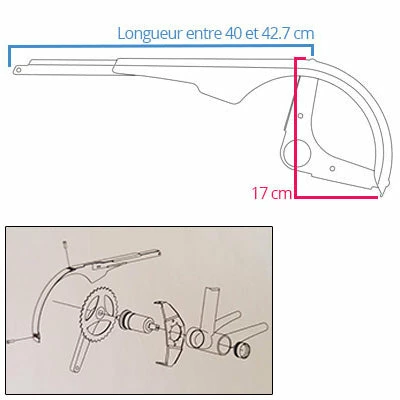 Protection Chaine Vélo Résistant 46 Et 48 Dents SKS 6 Protection Chaine Vélo Résistant 46 Et 48 Dents SKS – Image 4