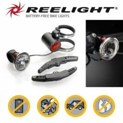 REELIGHT SL520 Feu Clignotant Avant Sans Pile Sur Guidon -Garde-Boue Vélo Soldes reelight sl520 feu clignotant avant sans pile sur guidon full 4