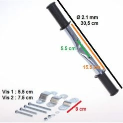 Repose Pieds Sur Cadre Vélo Pour Siège Enfant Avant - Steco -Garde-Boue Vélo Soldes repose pieds sur cadre velo pour siege enfant avant steco full 3