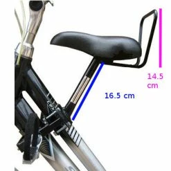 Brandless Selle Pour Le Transport D'enfant Sur Cadre De Vélo Femme -Garde-Boue Vélo Soldes selle pour le transport d enfant sur cadre de velo femme full 3