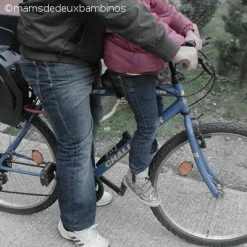 VELO Selle Siège Enfant Sur Barre Horizontale De Vélo Adulte -Garde-Boue Vélo Soldes selle siege enfant sur barre horizontale de velo adulte full 5