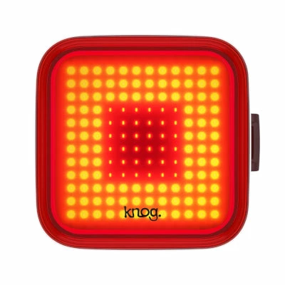 Set Feux Vélo Avant Et Arrière LED Blinder Square Knog 6 Set Feux Vélo Avant Et Arrière LED Blinder Square Knog – Image 4
