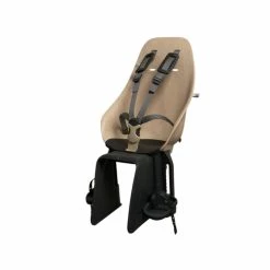 Siège Vélo Enfant Arrière Sur Porte-bagages Urban Iki Bio Momigara -Garde-Boue Vélo Soldes siege arriere urban iki bio pour porte bagages beige