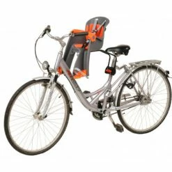 Siège Bébé Avant Sur Tube Selle Bilby Junior FF Polisport Blanc -Garde-Boue Vélo Soldes siege bebe avant sur tube selle bilby junior ff polisport blanc full 3