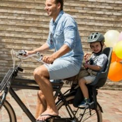 Siège Enfant Vélo Arrière Bobike One Maxi Gris -Garde-Boue Vélo Soldes siege enfant velo arriere bobike one maxi gris full 4