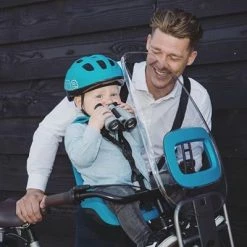 Siège Vélo Bébé 9 Mois à 3 Ans Bobike One Mini Bleu Bahama -Garde-Boue Vélo Soldes siege velo bebe 9 mois a 3 ans bobike one mini bleu bahama full 4