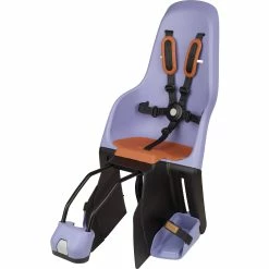 Siège Vélo Junior Cadre Pliant Minia -Garde-Boue Vélo Soldes siege velo cadre minia violet