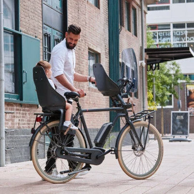 Siège Vélo Enfant Arrière Sur Porte-bagages Urban Iki Noir 7 Siège Vélo Enfant Arrière Sur Porte-bagages Urban Iki Noir – Image 5